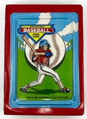 Collectors Baseball Cards w Case 1987-1990 Lot of approx 500 Cards Tara Toy Co