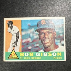 1960 Topps Bob Gibson #73 *Good Eye Appeal* St. Louis Cardinals MLB Baseball
