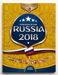 2018 WORLD CUP RUSSIA Album Hardcover Gold Edition + Full Set 380/380 Peru MESSI