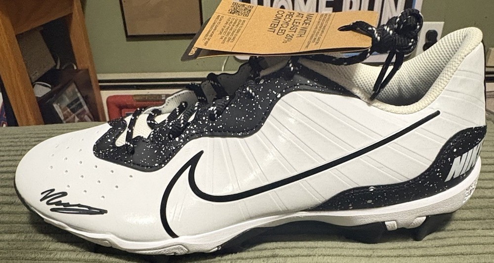 NICK KURTZ Autographed NIKE FASTFLEX Baseball Cleat w/ Display Case FANATICS COA