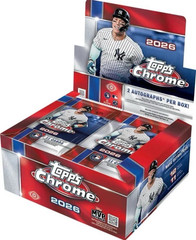 2026 Topps Chrome Baseball – Jumbo Box – Presale
