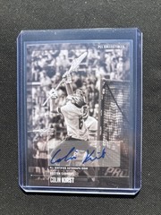 2026 PLL Fieldside Lacrosse II Colin Kirst Auto Black & White Parallel /50