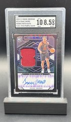 2020 Obsidian ISAAC OKORO RPA Electric Etch Purple Auto /49🔥