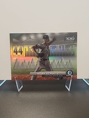 2024 Bowman Chrome Noah Schultz Bowman Scouts Top 100 #BTP-44 Chicago White Sox