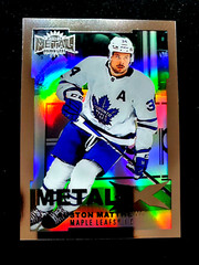2021-22 Skybox NHL Metal Universe #MXAM Auston Matthews METAL X Holo SP CASE HIT