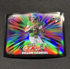 Leaf Flash Flash of Color Dillon Gabriel 1/1 Pre-Production Proof Flash Ducks NM