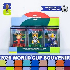 FIFA World Cup Official Licensed 2026 Mascot 3D Figure Set 6cm Type A