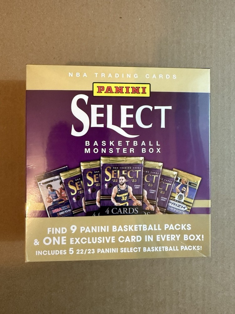 2022-23 Panini Select NBA Basketball Monster Box Brand New Factory Sealed