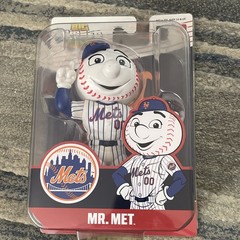 Mr. Met Officially Licensed New York Mets Big Rubber Guy Series 1 Mascot Major