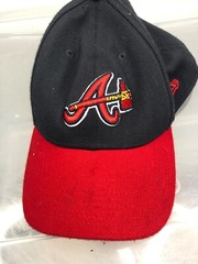 New Era Atlanta Braves Hat Blue Size Medium Large Cap MLB Baseball