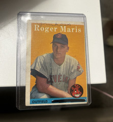 Topps 1960 Topps Roger Maris Rookie #47 Cleveland Indians MLB Baseball Card
