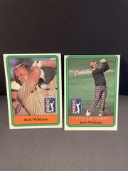 1981 Donruss Golf Stars – Jack Nicklaus #13 RC And Statistical Leader 2- Cards