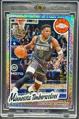 Anthony Edwards RARE MOJO REFRACTOR INVESTMENT CARD TOPPS CHROME MVP MINT