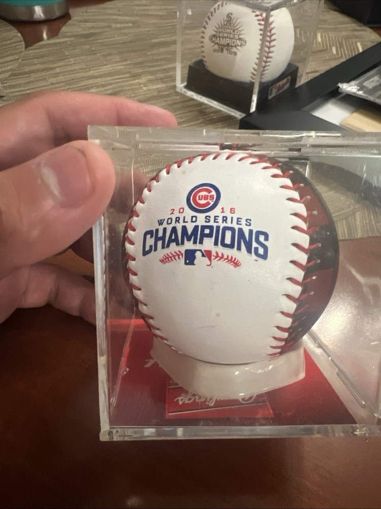 Chicago Cubs 2016 World Series Champions Souvenir Rawlings MLB, Baseball Basebal
