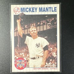 MLB Card Lot 16-Mixed Players-Trout, Mantle, Ripken, Henderson NM-MC