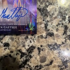 2026 Topps Midnight UFC Justin Gaethje Relic Auto /75