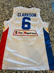Jordan Clarkson Gilas Pilipinas Jersey Size MEDIUM M White NWT STITCHED !!!