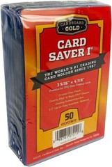 Cardboard Gold Card Saver 1 Holder PSA Graded Sleeves 50 100 200 500 1000 2000