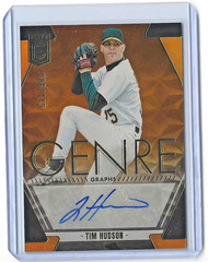 TIM HUDSON 2026 Donruss Elite #GG-TN GENREGRAPHS AUTO /149 Oakland Athletics