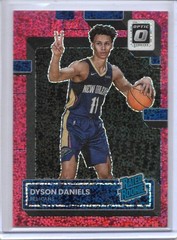 2022-23 Donruss Optic DYSON DANIELS Red Sparkle Rated Rookie