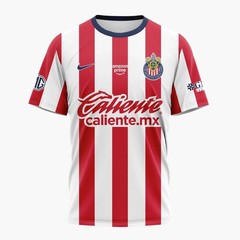 LIGA MX Chivas Guadalajara Personalized 2026-27 Home 3D T-Shirt S-5XL
