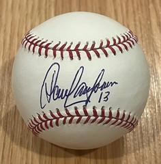 Dave Concepcion Signed Autographed Cincinnati Reds Official MLB Baseball