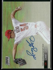 2021 Stadium Club Chrome #SCCAV-SG Sonny Gray Autographs