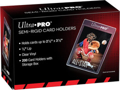 Ultra Pro Semi-Rigid 1/2″ Lip Sleeves 200ct