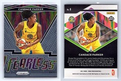 2021 Panini Prizm WNBA CANDACE PARKER Fearless #8 Sky