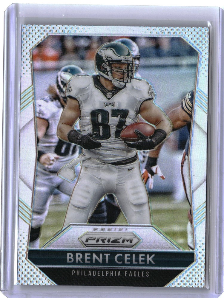 2015 Panini Prizm #37 Brent Celek Silver Prizm