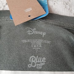 North Dakota State Bison Disney Winnie the Pooh Blue 84 Long Sleeve Shirt Large