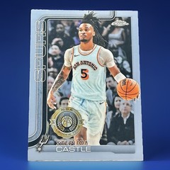 Stephon Castle Chrome 2025-26 Topps Chrome #228