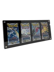 4 Pack Hanging Wall Display Frame for TCG Booster Packs Pokemon Yu-Gi-Oh! & More