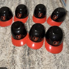 Baltimore Orioles MLB Baseball 8oz Ice Cream Sundae Helmet Lot Of 7