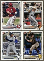 2021 Bowman Draft Baseball Paper #1-200: You Pick- Complete Your Set