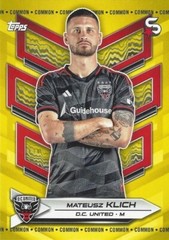 2024 Topps Major League Soccer Super Stars Yellow Common Cards (181 – 190) MLS