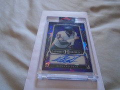 Richard Dent 2025 Leaf Sports Heroes Purple Ice Auto Chicago Bears 🐻 HOF 1/10!