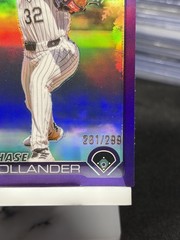 2025 Topps Holiday – Chrome Chase Dollander #HC130 Purple Refractor /299 (RC)