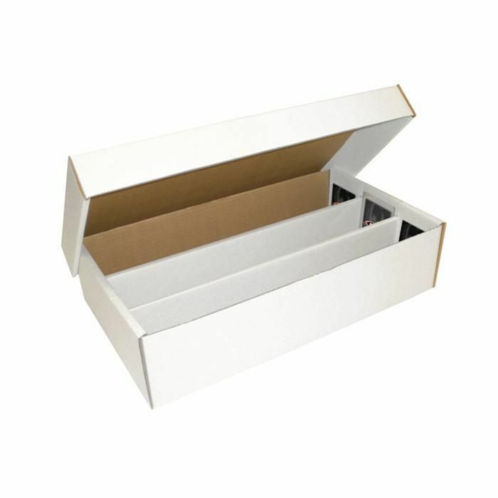 BCW Super Shoe Storage Box (3,000 CT.) Holds over 600 3×4 toploads