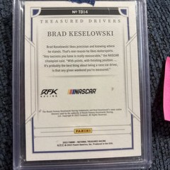 2023 Panini National Treasures Treasured Drivers Brad Keselowski /5