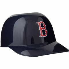 Boston Red Sox MLB 8oz Snack Size / Ice Cream Mini Baseball Helmets – Quantity 6
