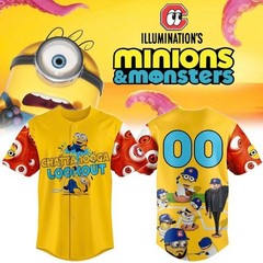 Chattanooga Lookouts x Minion and Monsters Baseball Jersey 2026