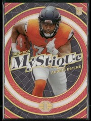2024 Panini Illusions #27 Audric Estime Mystique Pink #/399
