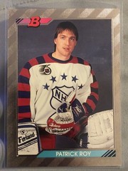 1992-93 Bowman #239 Patrick Roy Gold Foil All Star