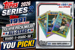2026 Topps Series 2 • 1991 Silver Pack Mojo All-Stars Chrome 91ASC-1–91ASC-50