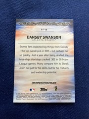 2017 Topps Chrome – Freshman Flash Dansby Swanson #FF-18 (RC)