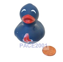 Boston Red Sox MLB Mini Rubber Duck 2.25 x 1.75 x 2 Inches