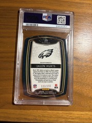 Panini 2020 Select Jalen Hurts Copper Prizm Die-Cut #250 RC PSA 9 /355