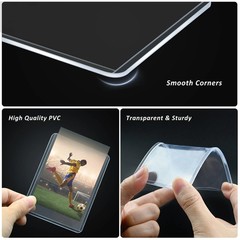 Trading Card Sleeves Hard Plastic Clear Case Holder Baseball Card Toploader NEW