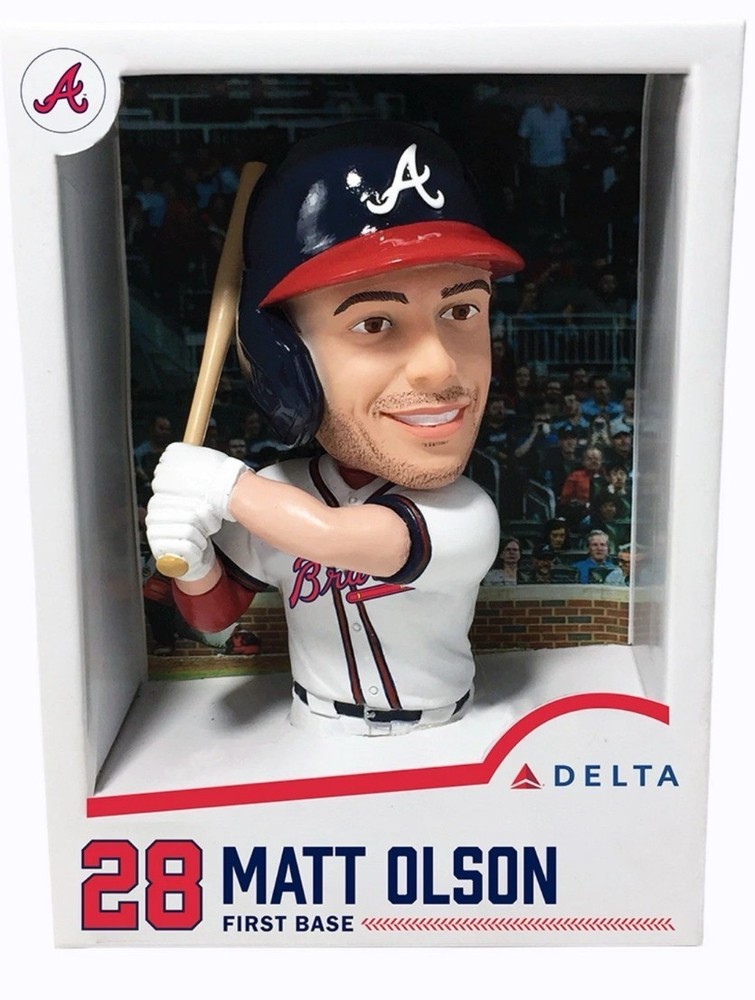 Matt Olson Bobblecard Atlanta Braves Bobblehead SGA 7/6/26